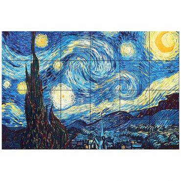 Vincent Van Gogh Tile Murals